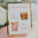 Search for his and hers wedding posters Signature drinks