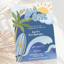 Search for the big one birthday invitations Retro