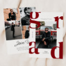 Recherche de red graduation invitations Senior