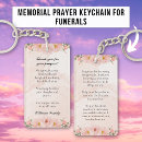 Search for funeral keychains Prayer