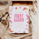 Search for western girl birthday invitations Boho