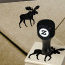 Search for moose rubber stamps Animals