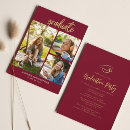 Search for photo collage graduation invitations Modern