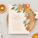 Recherche de citrus baby shower invitations Méditerranéen