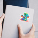 Search for mythical dragon stickers Colourful