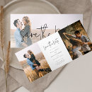 Search for multiple photos save the dates Trifold