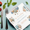 Search for travel napkins Hot air balloon