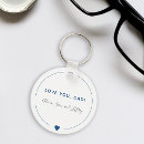 Search for blue heart keychains Birthday