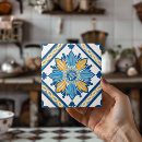 Search for blue moroccan pattern tiles Floral