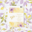 Search for 50th wedding anniversary postcards Floral
