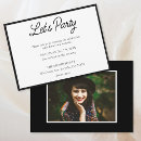 Search for black white bar bat mitzvah invitations Unique
