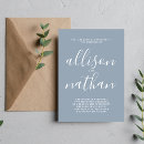 Search for simplicity wedding invitations Minimalist