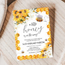 Search for sunflower bee invitations Yellow