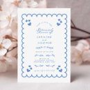 Search for retro rehearsal dinner invitations Funky