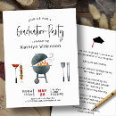 Search for barbeque graduation invitations Simple