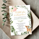 Search for little deer baby shower invitations Eucalyptus