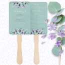 Recherche de purple wedding programs Aquarelle florale