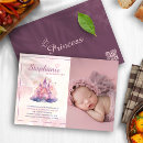 Search for princess baby girl 1st birthday invitations Fairytale
