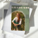 Search for college graduation announcement cards Sage green
