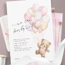 Search for watercolor balloons invitations Cub