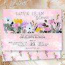 Recherche de yellow bridal shower invitations Elegant modern floral