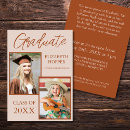 Search for now and then graduation invitations High school