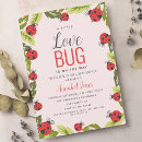 Search for ladybug baby shower invitations love bug