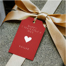 Search for red heart gift tags Elegant