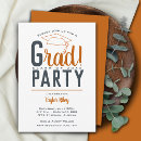 Recherche de orange gris invitations Diplôme