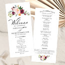 Search for church wedding programs Ceremony