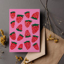 Recherche de fraises cartes postales Unique
