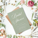 Recherche de douche nuptiale à la mode invitations Minimaliste