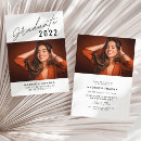 Search for calligraphy graduation invitations Minimalist