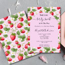 Recherche de fraise douce invitations Mignon