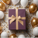 Search for wine coloured wrapping paper Purple