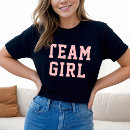 Search for team pink tshirts Gender reveal party