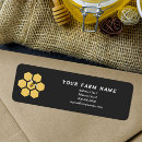 Search for honeycomb return address labels Beekeeper