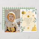 Search for sweet as can bee invitations Watercolor