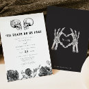 Search for halloween weddings gothic invitations