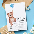 Search for pregnancy invitations teddy bear