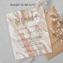 Recherche de marbre rose invitations Luxe