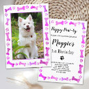 Search for dog bones invitations Pet