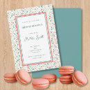 Search for coral bridal shower invitations Flowers