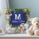 Recherche de jungle pillows Monogramme
