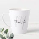 Recherche de ménage tasses Nom