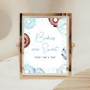 Search for donut sign posters Baby shower