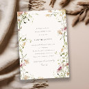 Recherche de delicate bridal shower invitations Botanique