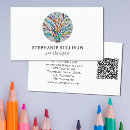 Recherche de art contemporain cartes visite Code qr