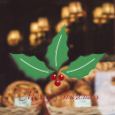 Search for merry christmas window decals Red