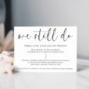 Search for we still do wedding invitations Typography
